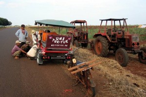 Mit dem Tuk-Tuk unterwegs in Kambodscha - Weltreise Blog