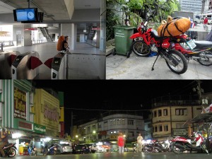 Mit dem Motorrad von Bangkok nach Chathaburi 2011 Thailand