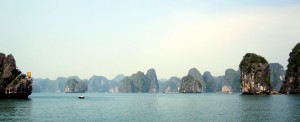 Weltreise Blog diesmal aus der Halong Bucht