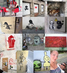 Streetart in der Altstadt Vilinus